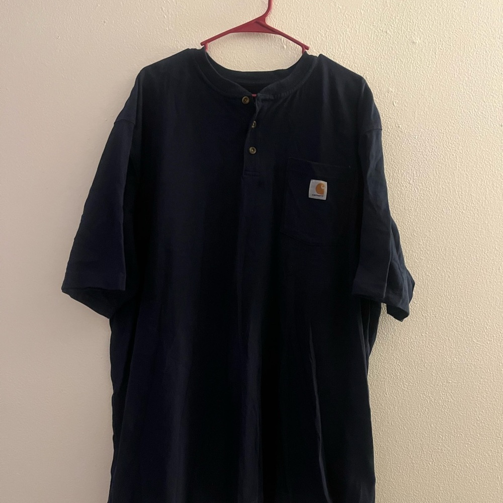 Carhartt Men's Navy Short Sleeve Tee